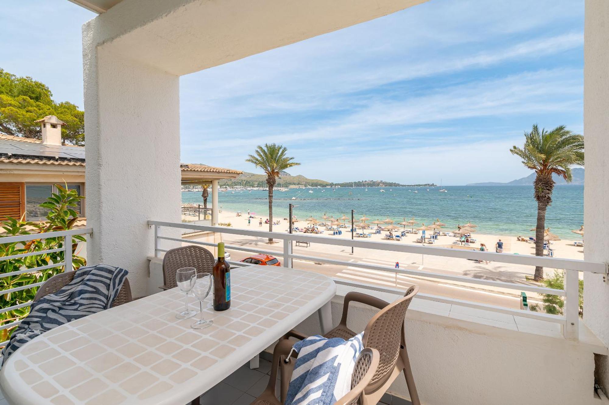 פורט דה פולנסה Beachfront Apartment Sivella By Sealand Villas מראה חיצוני תמונה